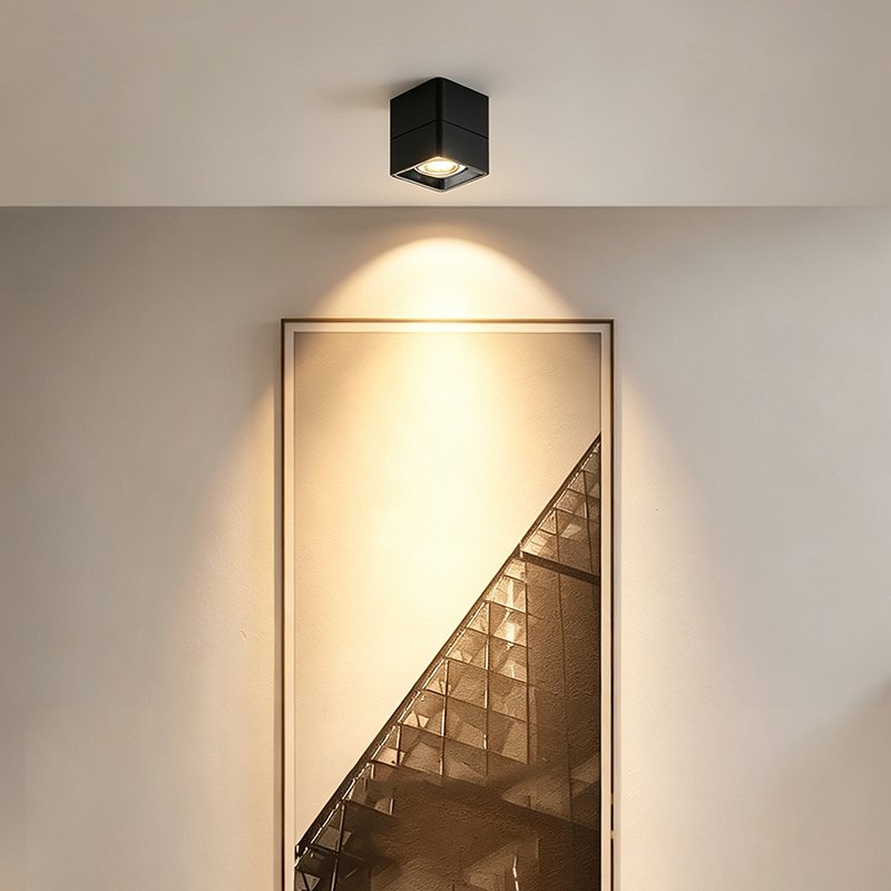 Commercial Showroom & Concrete Ceiling Setup