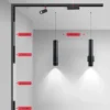 Architectural 48V Low Voltage Magnetic Track Lighting System - Recessed Surface and Suspended Rails with Modular Spot and Linear Fixtures (24V Customization Available)
