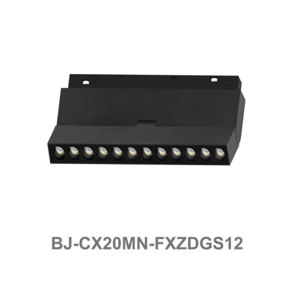 Architectural 48V Low Voltage Magnetic Track Lighting System - Recessed Surface and Suspended Rails with Modular Spot and Linear Fixtures (24V Customization Available)