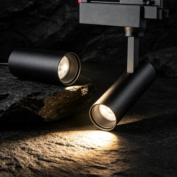 BOJO Commercial OSRAM LED Track Spotlight (CRI Ra>=97, 10-Yr Warranty)